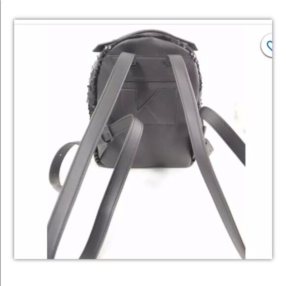 KENDALL + KYLIE Sloane Mini Small Sequin Backpack Black Bag Whimsigoth NWT main image 12